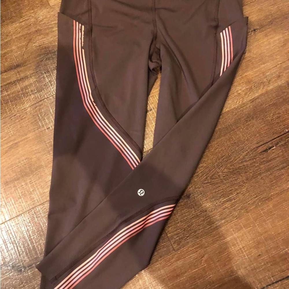 Purple/brownish lululemon leggings